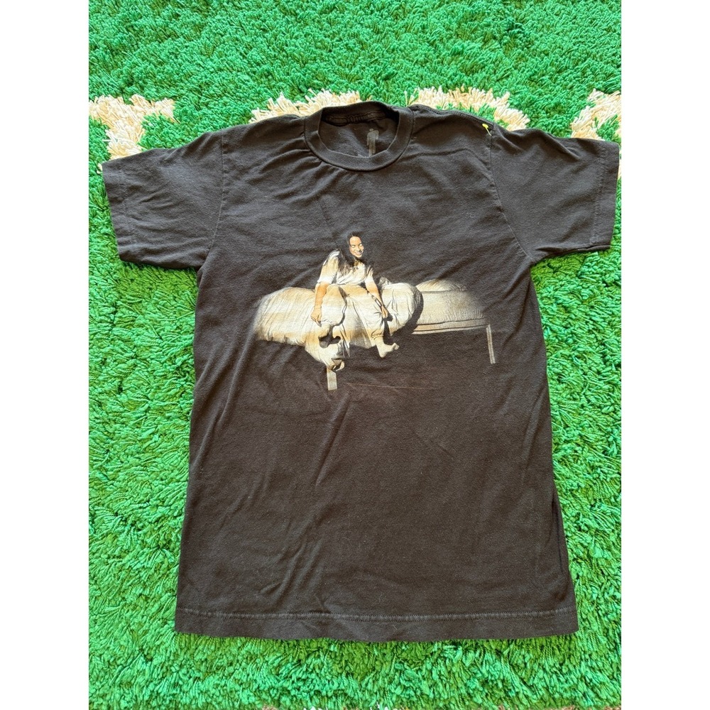 Billie Eilish Graphic T-Shirt Unisex Small Black Excellent 2020 Album Merch